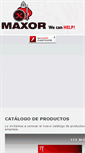 Mobile Screenshot of maxor.com.uy